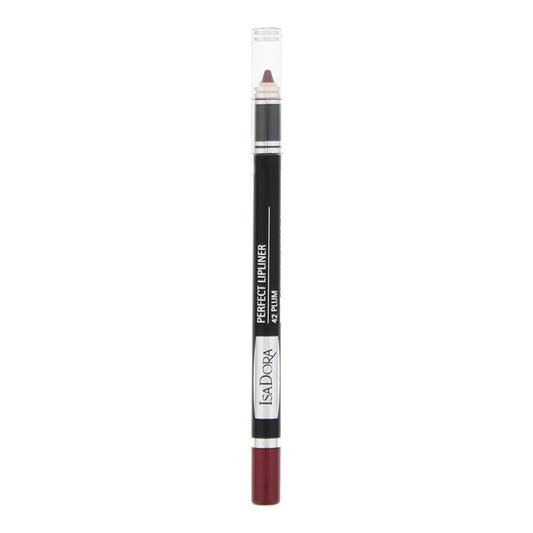 IsaDora, Perfect, Vitamin E, Lip Liner, 42, Plum, 1.2 g