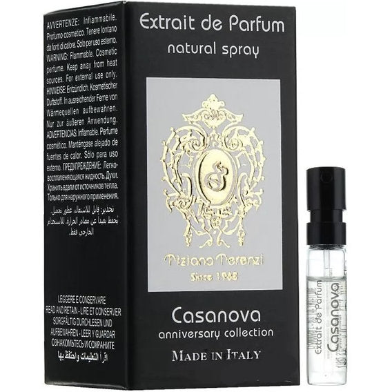 TIZIANA TERENZI Casanova Extrait de parfum 0.05 OZ 1.5 ML official perfume sample