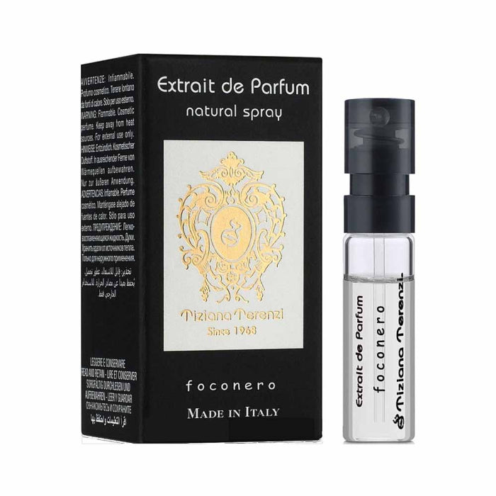 TIZIANA TERENZI Foconero Extrait de parfum 0.05 OZ 1.5 ML official perfume sample