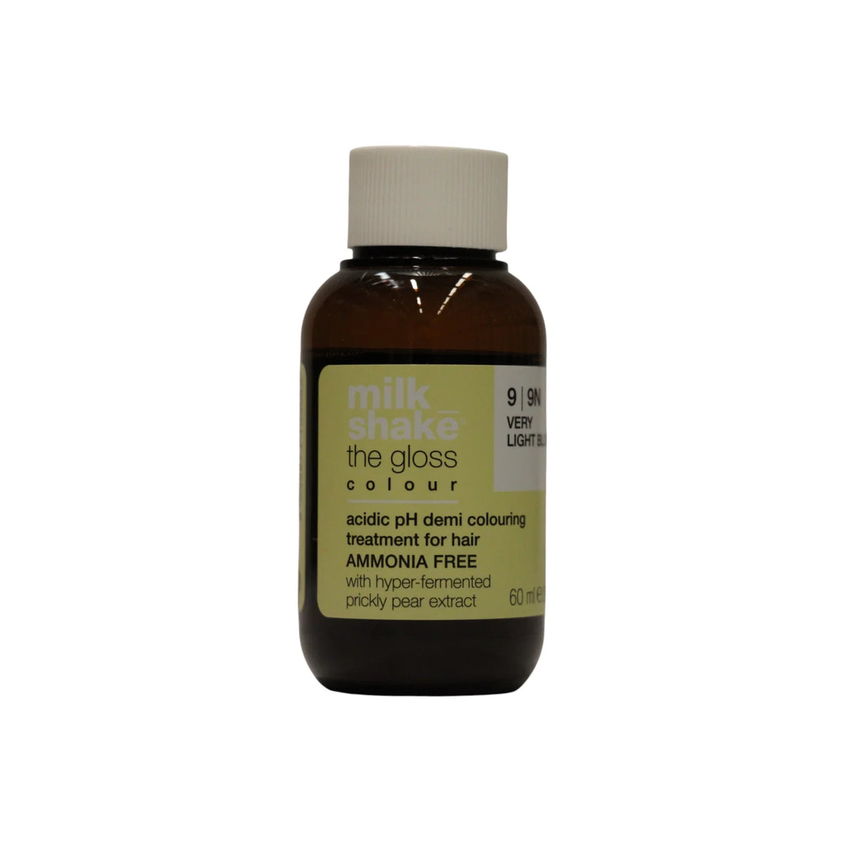 Milk Shake, The Gloss Acidic pH Demi-Permanent Colour, Demi-Permanent Hair Dye, 9 Biondo Chiarissimo, 60 ml