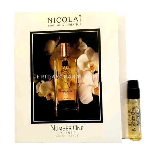 officiella parfymprover av Nicolai Number One Intense doft 1,8 ml 0,07 oz.