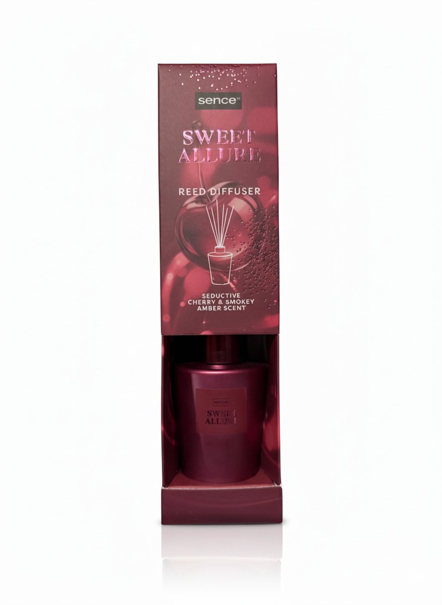 Sence, Sweet Allure, Fragrance Sticks, Aroma Reed Diffuser, 100 ml