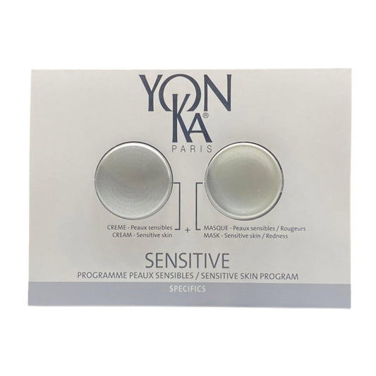Set YonKa: Sensitive Specifics, Cream Mask, For Face, 2 ml *Sample + Sensitive Specifics, Cream, For Face, 1 ml *Sample